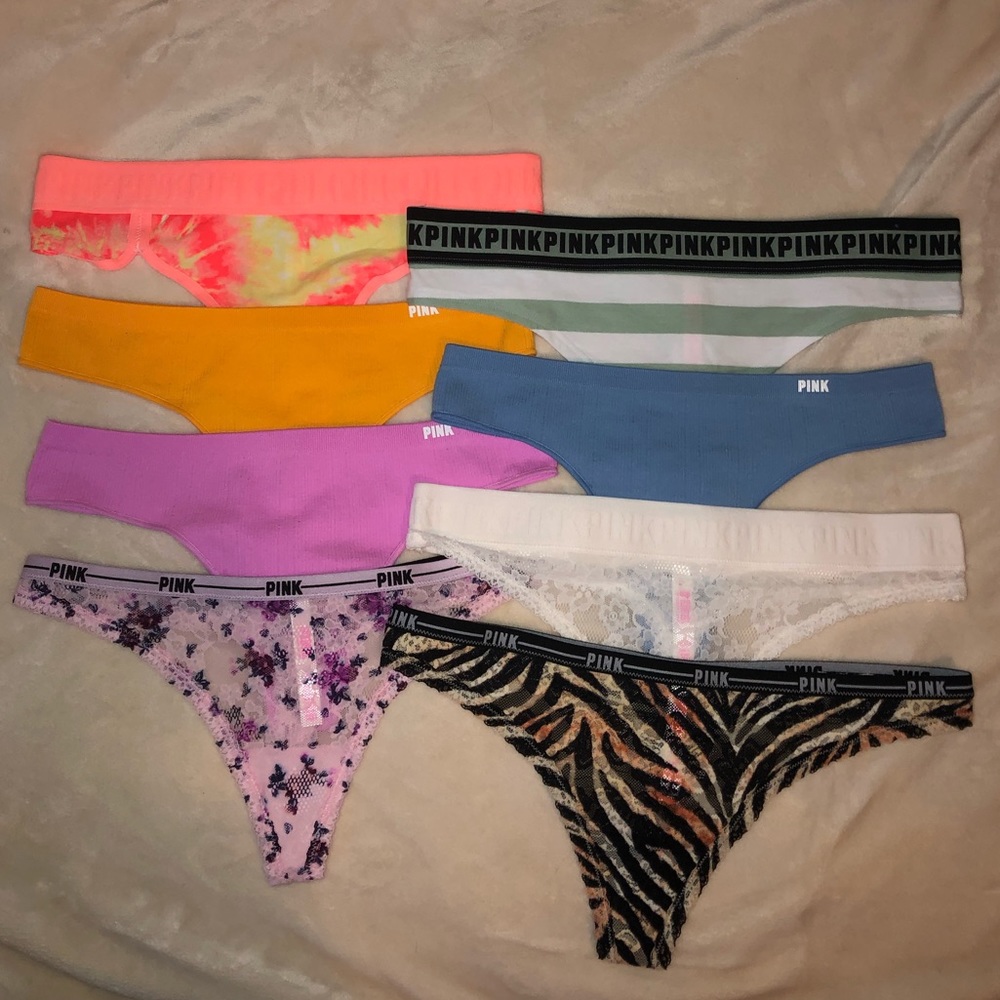 8/$27 VS Pink Panties + free gift